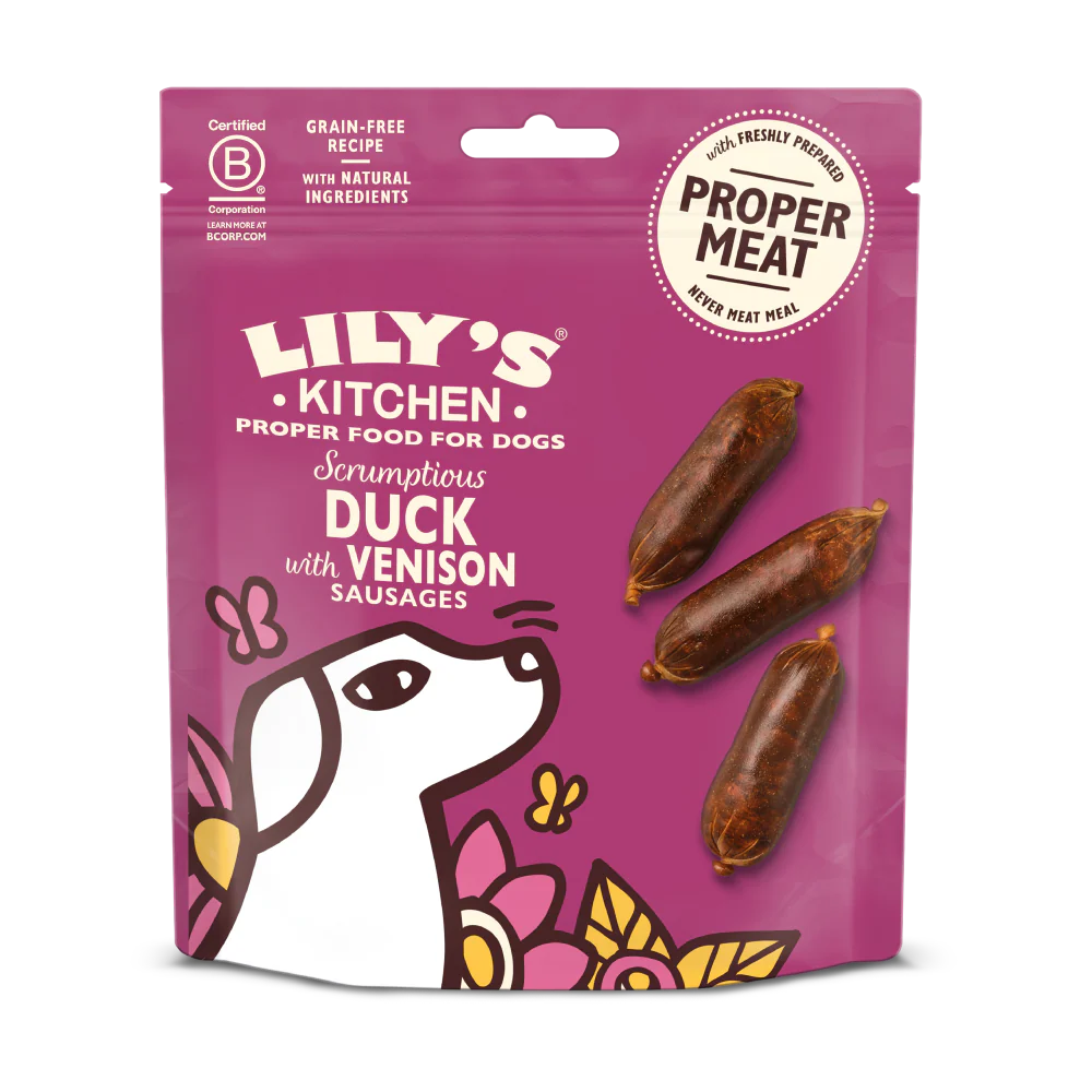Scrumptious Duck with Venison Sausages (70g)